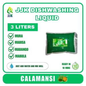 JJK DIY Dishwashing Liquid Kit 15L with Antibacterial Formula and Calamansi Citrus Aroma