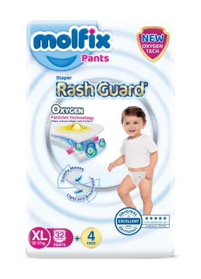 Molfix Rash Guard Pants (M48/L42/XL36/XXL32) (1 Pack)