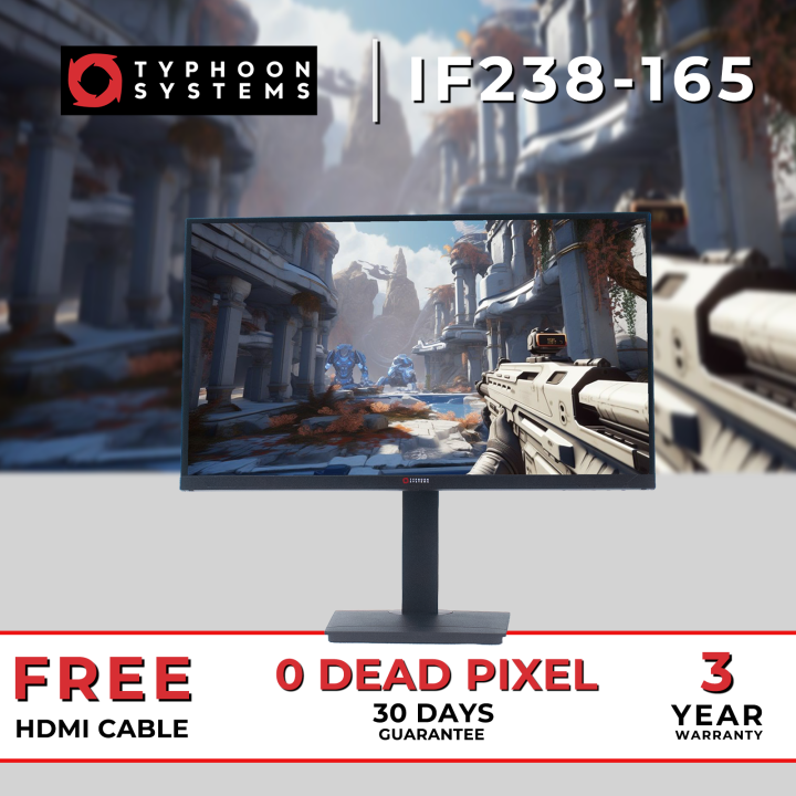 [READY STOCK] Typhoon Display 0 Dead Pixel IF238-165 23.8