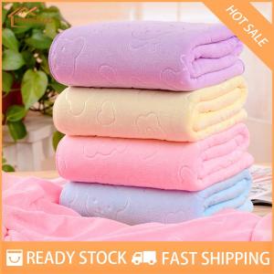 MIH ✨ COD ✨ ผ้าเช็ดตัวซับน้ำได้ดีแห้งเร็วมากผ้าขนหนูอาบน้ำผืนใหญ่ผ้าขนหนูนุ่ม