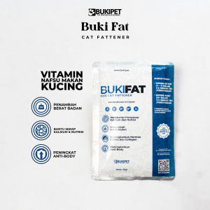Penggemuk Vitamin Kucing Gemuk dan Bulu - BUKI FAT CAT FATTENER