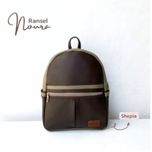 TAS RANSEL M NOURA RUMAH WARNA TAS WANITA ANAK SEKOLAH KULIAH KERJA LAPTOP