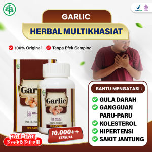 Obat Penurun sel darah putih - Kapsul Menurunkan Leukosit Tinggi Herbal untuk menurunkan sel darah putih yang berlebihan yang aman atasi dengan Garlic Kapsul Original - Obey Herbal