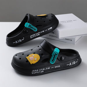 Free Shipping MenS New Style Clogs Thick-Soled CoupleS Sandals Closed-Toe Slippers Non-Slip Casual Soft-Soled Beach Shoes For Men