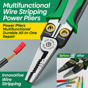 8 in 1 Multifunctional Wire Stripping Tool for All Year Adults Electricians  Portable with High Measurement Accuracy