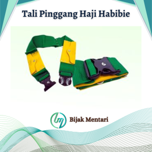 Tali Pinggang Haji HABIBIE Tanpa Jahitan