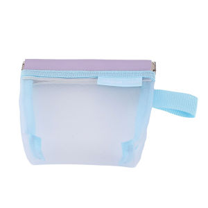 Shrapnel Transparent Mesh Storage Bag Travel Pouch Toiletry Bag Cosmetic Bag Lipstick Brush Storage