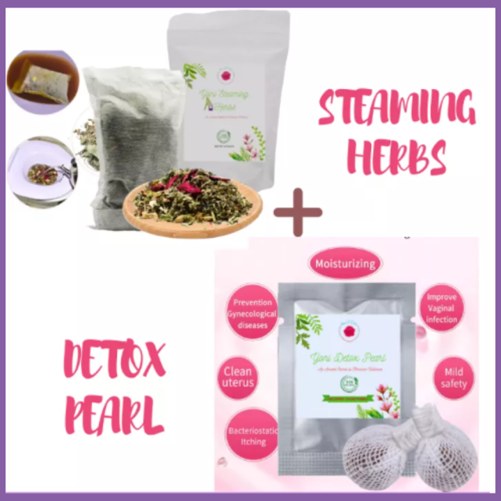 100 Yoni pearl and Steaming Herbs High quality with no side effect