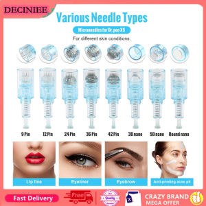 10pcs Dr Pen Screw Cartridge Replacement for Ultima X5 Derma MicroNeed-le 9/12/24/36/42/Nano Drema Pen Micro