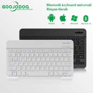 GOOJODOQ For iPad Bluetooth 3.0 Keyboard For IPad Mini IPad 7 Gen 7/9/10 Inch ABS Workable Tablets Smart Phones