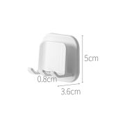 Japanese Style Toothbrush Holder Wall Mounted Non-Porous Bathroom Simple Tooth Cup Holder