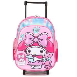 12" Kids Trolley Backpack School Bag Cartoon Character Nursery Primary Trolley bag Backpack for kids