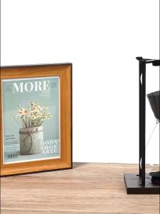 [Legend1] Unique Black or White Iron Hourglass Timer Large Wooden Hourglass with Black/White Sand for Timed Activity and Decors B03E