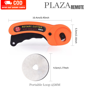 Rotary Cutter 45 mm ALAT POTONG KAIN JAHIT KERTAS HIGH QUALITY