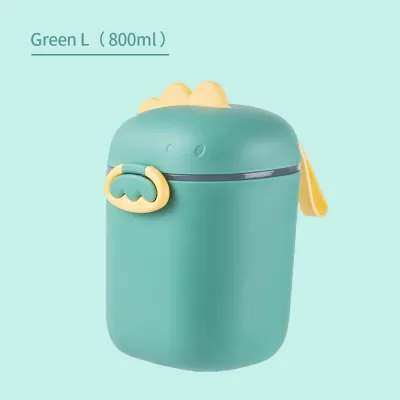 Mumystation Baby Milk Powder Box Food Storage Tank Portable Milk Powder Container Dinosaur Baby Food Milk Box Bayi Bekas Susu