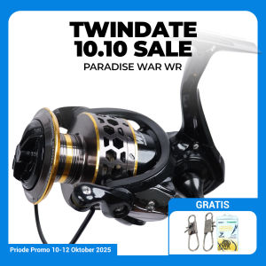 Reel Pancing Spinning Paradise War Power Handle High Quality Ball Bearing | Gulungan Pancing | RWR