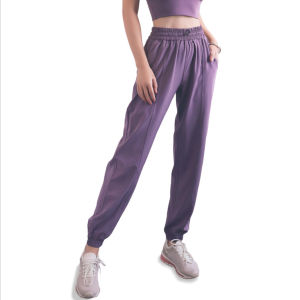 Watermelon Harem Yoga Pants with Adjustable String Women Loose Fit Quick-Drying Trousers Running Sports Yoga OutfitCK1207 (Size S to XL)