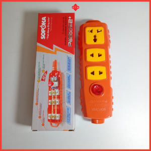 Ổ Cắm Chịu Tải Cao Sopoka 6000W – An Toàn Bền Bỉ Phù Hợp Thiết Bị Công Suất Lớn - BH 2 Năm