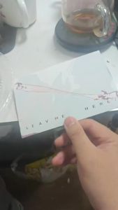 1Pcs Anime Alien Stage Water Card bookmark ivan Cards for Gift and collection