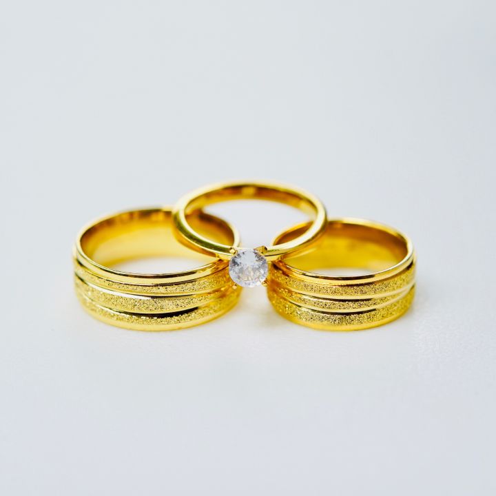 Lazada couple 2025 ring gold