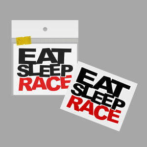 Sticker Motor Kereta EAT SLEEP RACE ST200