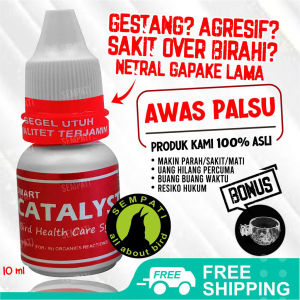 SEMPATI FREE CEPUK SEMPATI 05 Catalyst Smart Mastering Obat Burung Penurun Birahi Penghilang Racun obat lovebird kenari murai Over birahi OB gestang drop