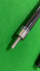 ไม้คิวบิลเลียด ขนาดหัวเล็ก 10.5 มม. ขนาดหัวกลาง 11.5 มม. ขนาดหัวใหญ่ 12.5 มม. สไตล์จีน สีดำ แปด สไตล์อเมริกัน เก้าลูก ไม้คิวพูล 1/2 แยก ไม้คิวขนาดกลาง ไม้คิวส่วนตัว ไม้คิวขนาดใหญ่