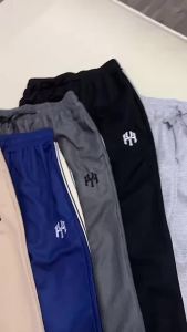 Waffle pants with 3 pockets jogging pants unise women