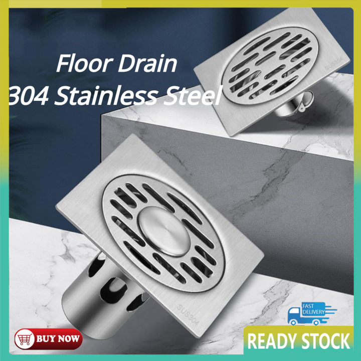 304 Stainless Steel Floor Drain Ground Leakage Shower Sewer Deodorant