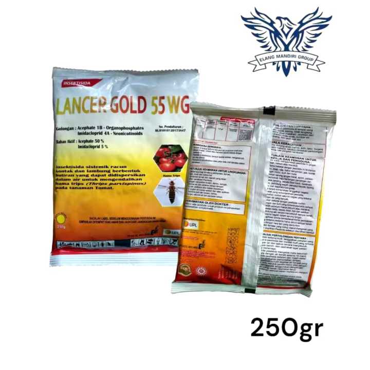 Lancer gold 55WG 250gr Asefat 50% Imidakloprid 5% Insektisida Untuk ...