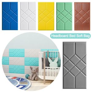 LIVELYN Tấm tatami Tem dán tường 3D Chống va chạm Hình chữ nhật Giấy dán tường Thẩm mỹ Chống thấm nước Thảm treo tường phòng khách trang trí phòng ngủ cho trẻ em
