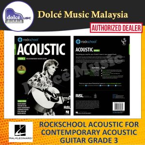 Hal Leonard - Rockschool Acoustic - For Contemporary Acoustic Guitar Grade 3