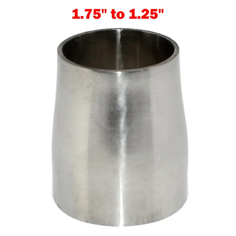 45mm To 32mm Sanitary Weld Reducer Pipe Fitting - SS304 Stainless Steel (1.75" To 1.25")