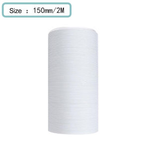 EmmAmy counterclockwise Flexible Air Conditioner Exhaust Pipe Vent Hose Duct Outlet Diameter 130/150mm Telescopic Exhaust Duct