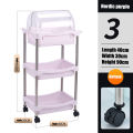 [Ready Stock + local seller]Kitchen storage rack, floor, multi-layer supplies, vegetable basket, household toys, fruit storage rack, snack storage rack. 