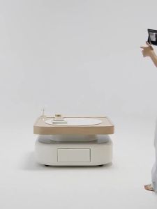 Slate Coffee Table Square Living Room Household Designer Style