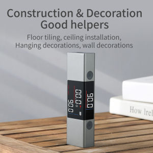 LED screen laser projection angle meter level meter Laser Protractor Digital Inclinometer Angle Measure Tools Single/Dual Laser Level Ruler