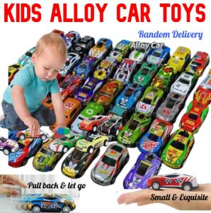 **Malaysia Seller** Colorful Alloy Mini Pull Car Toy for Children Kereta Mini Kereta Kecil Tarik Jalan Small Toy Car mainan