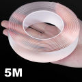 【Free Gift】Nano Double Sided Tape 3m double sided heavy duty Double Sided Tape Heavy Duty 5M/10M Multipurpose Wall Tape Adhesive Strips Removable Mounting Tape - Reusable Strong Sticky Transparent Tape Gel Poster Carpet Tape for Paste Items. 