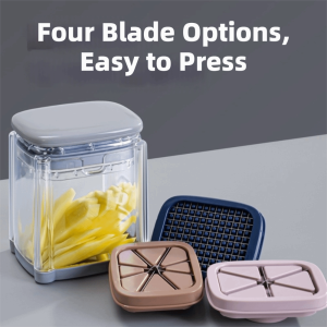 OPEAREY Stainless Steel Potato Slicer Manual Hand Easy Clean Veggie Chopper Efficient Chopping Food Chopper Kitchen Use
