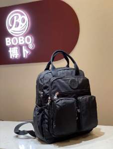 [2024] China Shipping Bobo Japanese Womens Casual Backpack Lightweight Nylon Multi-Pocket Waterproof Small Travel Backpack 14 Inch Computer Bag CSS103—— Hot Sale