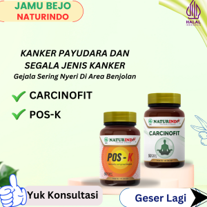 Obat Herbal Carcinofit Mengatasi Tumor Benjolan Nyeri Serta Bengkak Dan Segala Kanker (Naturindo)
