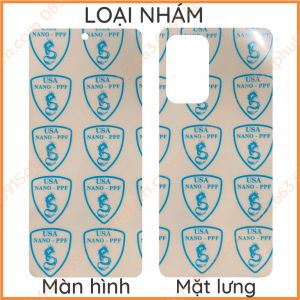 Dán PPF Samsung A53/A73 5G loại trong nhám dành cho màn hình mặt lưng lưng bo viền