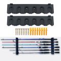 Rod Holder Tempat Joran Rak Dinding Rod Rack Pancing Fishing Rod Holder Rak Dinding Vertikal dan Horisontal Tempat Joran. 