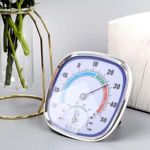 Indoor Outdoor Thermometer Hygrometer Practical Analog Humidity Gauge Temperature Monitor Tool for Home Room Office Use