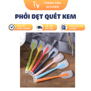 Phới Dẹt Quét Kem  Vét Kem  Trộn Bột (TV50)