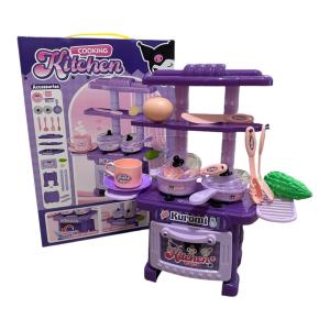 Mainan Anak Kitchen Set Masak Masak 23pcs Kuromi / Kitchen Set Kuromi 23pcs / Mainan Eskrim 26pcs / Kuromi Eskrim Set 26pcs