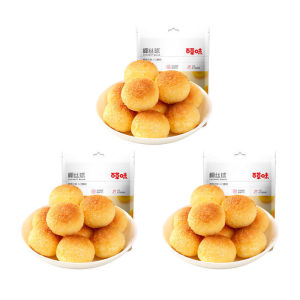 百草味Coconut Balls 120g x 5 Bags Coconut Paste for Breakfast Bread Pastry Desserts Cakes and Snacks 120g x 1 Bag
