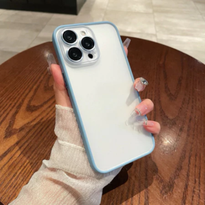 Matte Hybrid Case IPhone 12 13 14 15 15+ PRO MAX PLUS Casing Pelindung Camera Hard