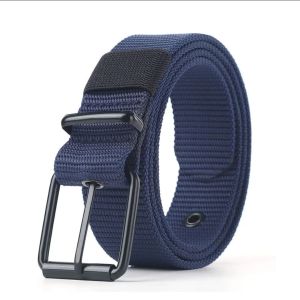 【พร้อมส่ง】 เข็มขัดผู้ชาย สายไนล่อน ไม่ต้องเจาะรู เข็มขัดผ้า เข็มขัดแฟชั่น เข็มขัดยุทธ